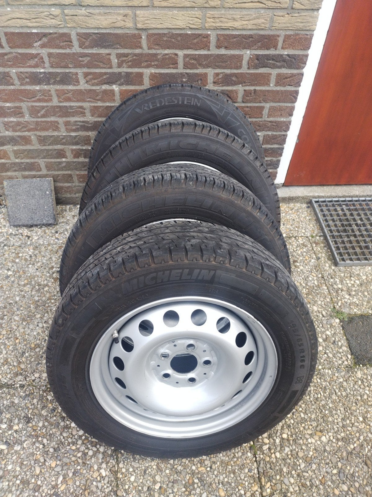 Set banden voor Vito 447 (195/65 R16C), Ophalen of Verzenden, Gebruikt