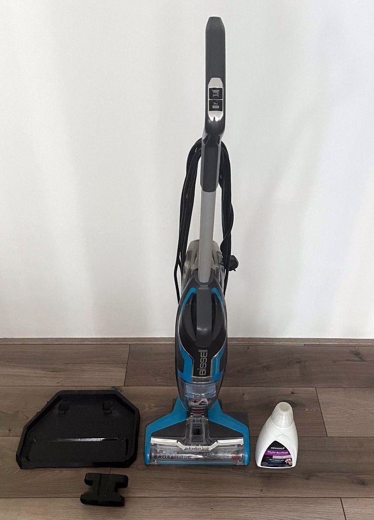 BISSELL CROSSWAVE Stofzuiger met Dweilfunctie, Ophalen, Overige merken, Zo goed als nieuw, Waterstofzuiger