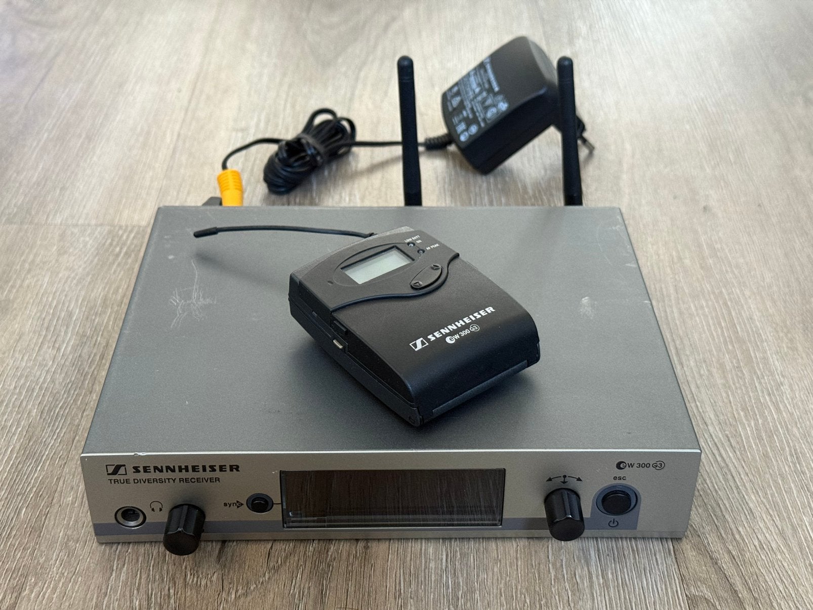 (4x) Sennheiser EW300 G3 beltpack set (626 - 668 MHz), Muziek en Instrumenten, Ophalen of Verzenden, Zo goed als nieuw, Overige typen