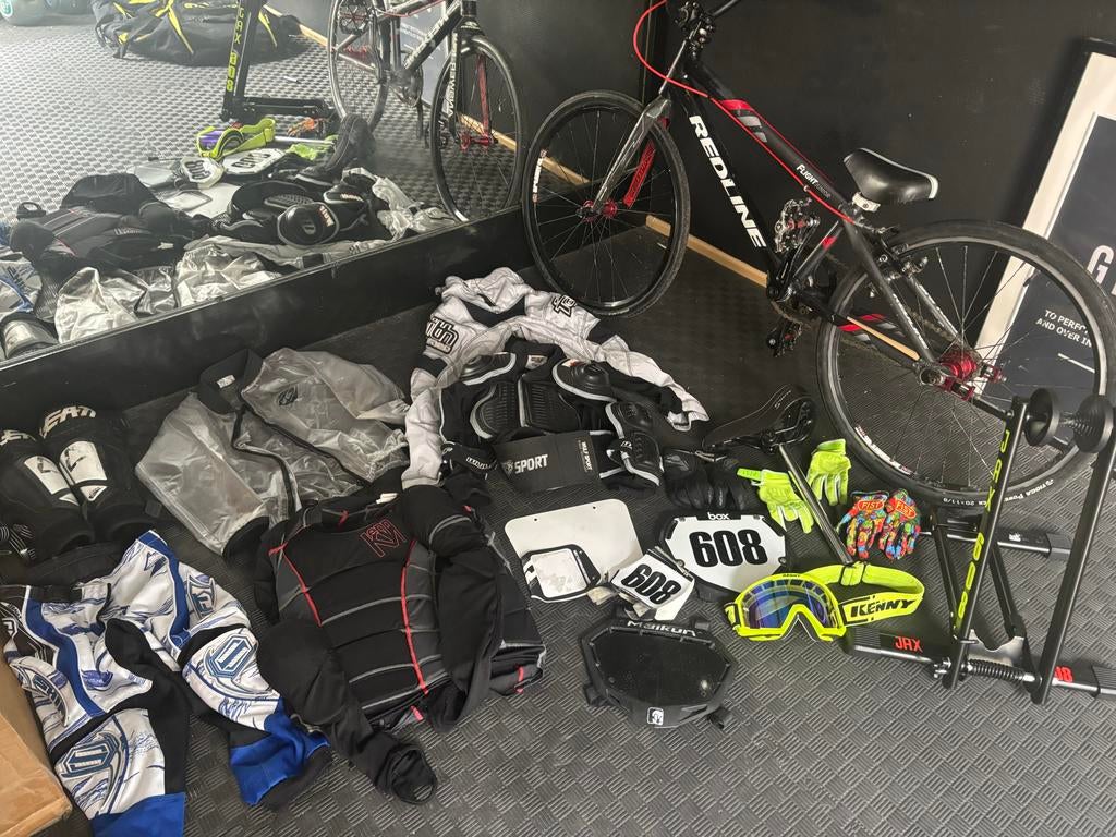 Compleet BMX Starterset, Ophalen, Gebruikt, Staal, 20 tot 24 inch