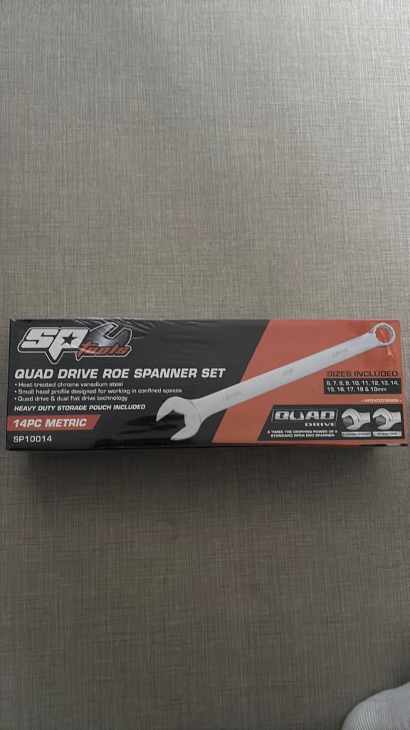 Sp tools steek-ringsleutelset, Ophalen of Verzenden, Nieuw