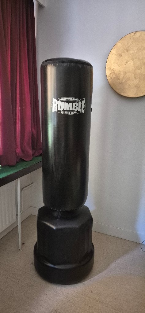 Rumble staande Bokszak-paal, Ophalen, Zo goed als nieuw, Bokszak