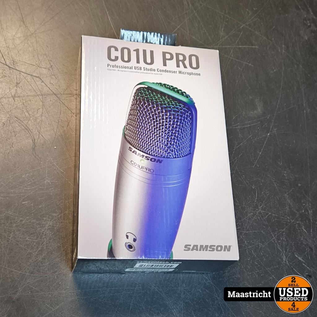 Samson C01U Pro USB studio condensator microfoon (Nwp111 eur, Muziek en Instrumenten, Microfoons, Samson, Nieuw, Support@samson.com