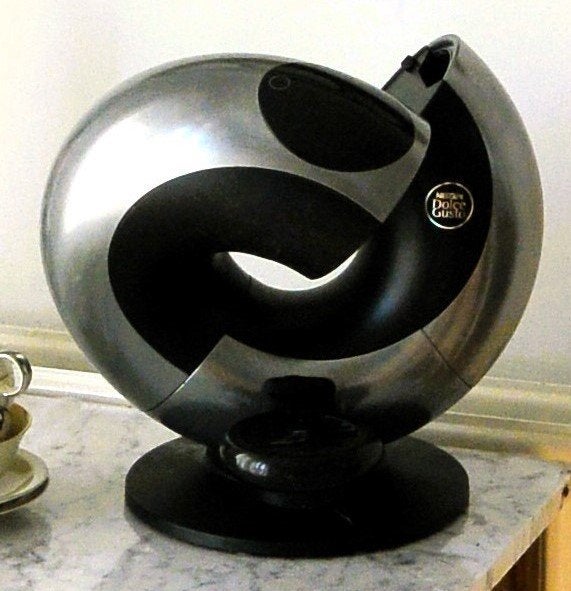 Dolce Gusto Eclipse apparaat De'Longhi zilver, Witgoed en Apparatuur, Koffiezetapparaten, Gebruikt, Koffiemachine, Ophalen of Verzenden