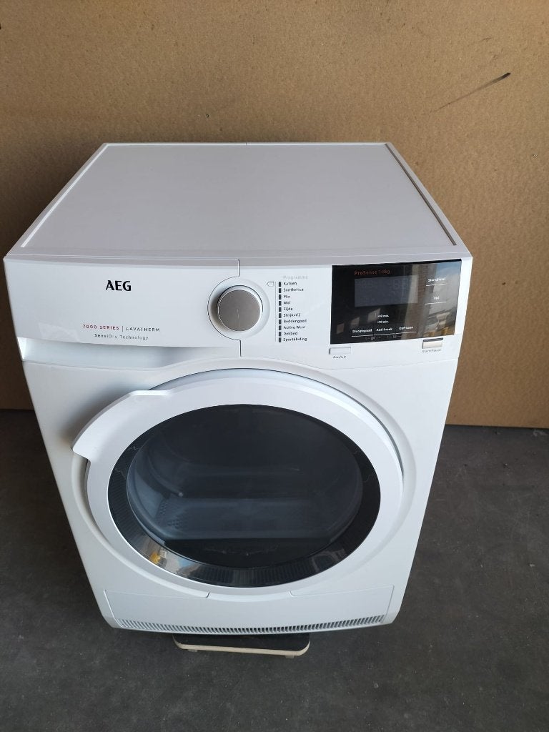 AEG 7000 series warmtepomp droger gewoon als nieuw, Ophalen, 8 tot 10 kg, Zo goed als nieuw, Energieklasse A of zuiniger