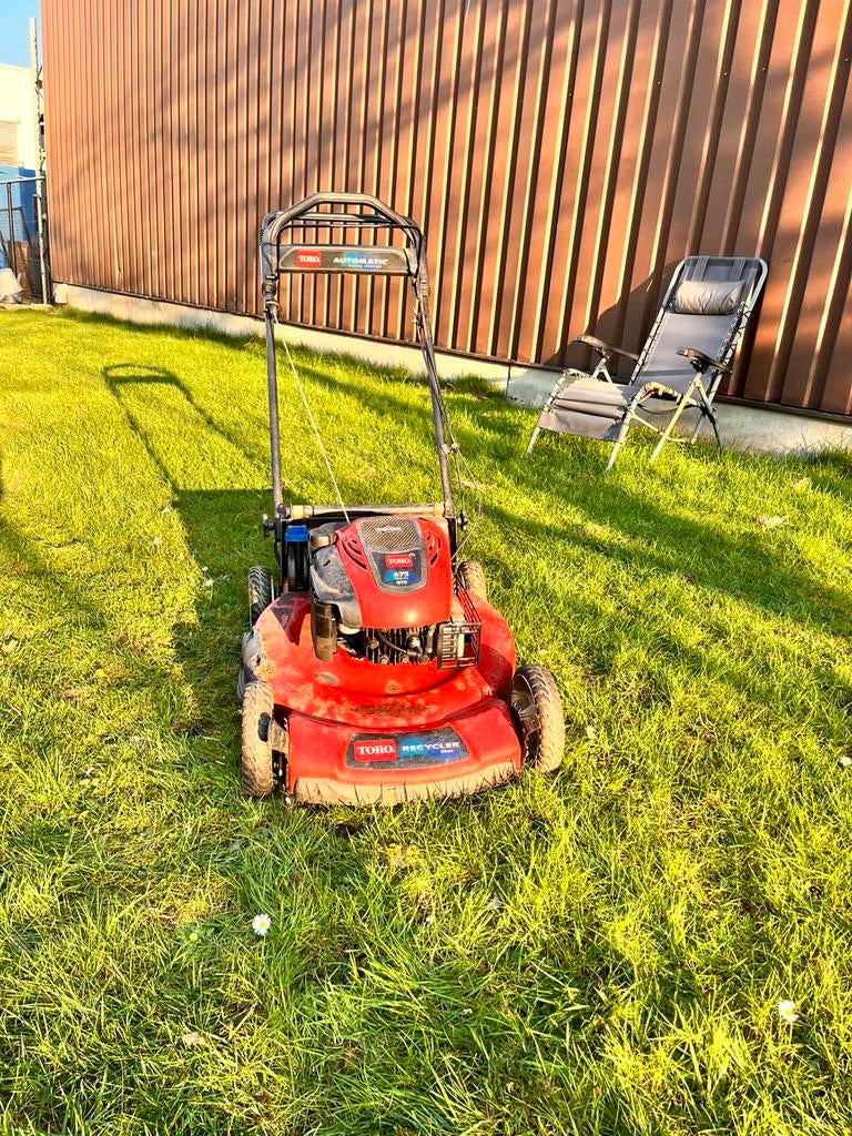 Torro automatic 55cm, Tuin en Terras, Grasmaaiers, Ophalen, Cirkelmaaier, Gebruikt, Benzine-grasmaaier