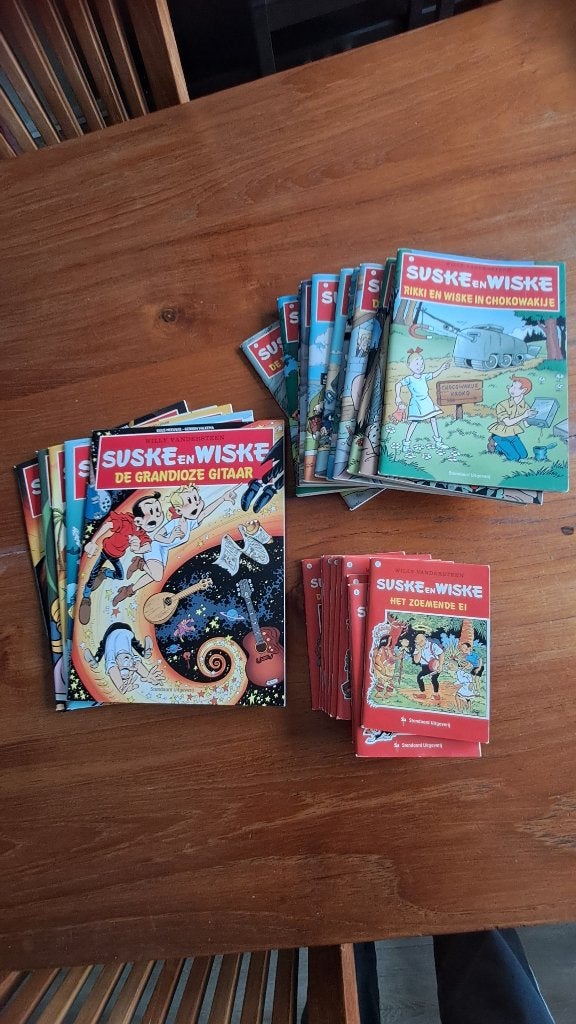 Suske en Wiske Strips Unieke uitgaven, Willy van der Steen., Ophalen of Verzenden, Zo goed als nieuw, Meerdere stripboeken