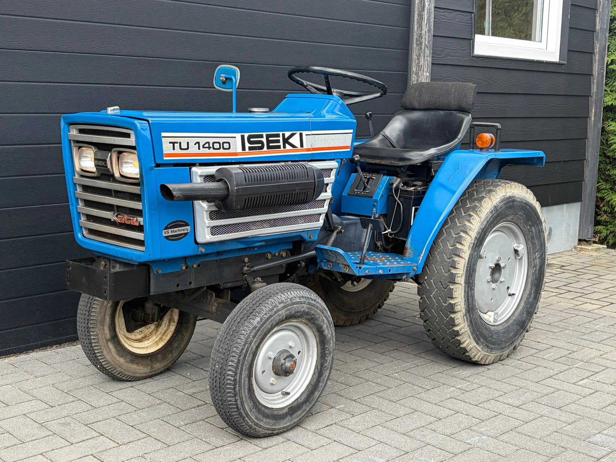 Iseki TU1400 17pk 2WD op Gazonbanden MARGE / GEEN BTW Minitr, Gebruikt, Tot 80 Pk, Overige merken, Tot 2500