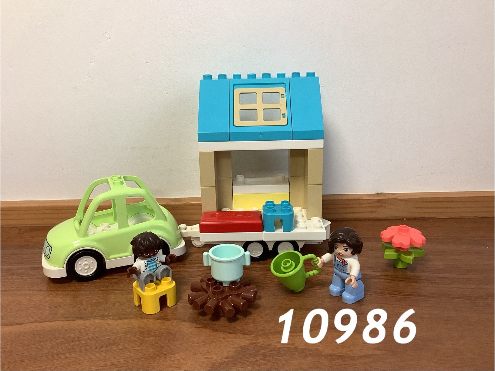 Duplo familiehuis op wielen 10986 (compleet) 2, Ophalen of Verzenden, Zo goed als nieuw, Complete set, Duplo