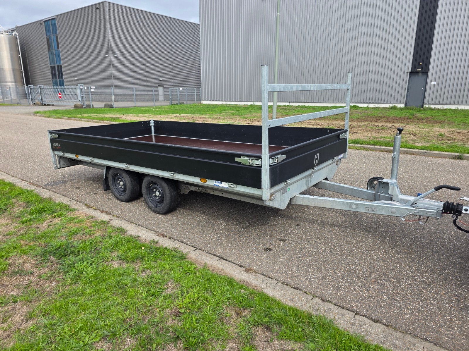 henra plateauwagen 400 x 200, Ophalen, Zo goed als nieuw