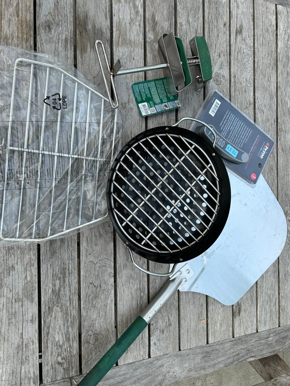 Accesoires voor de big green egg. Nieuw en zo goed als nieuw, Verzenden, Zo goed als nieuw