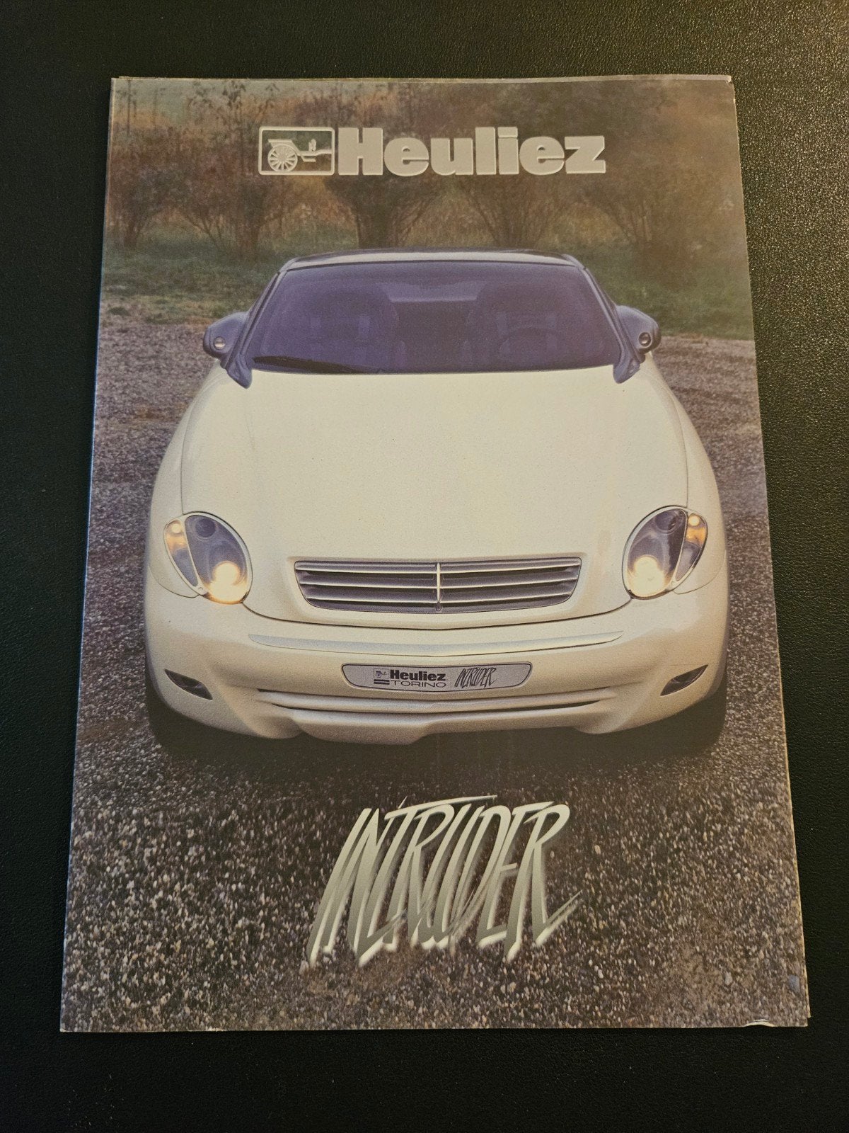 Brochure Heuliez Intruder, Ophalen of Verzenden, Zo goed als nieuw, Overige merken