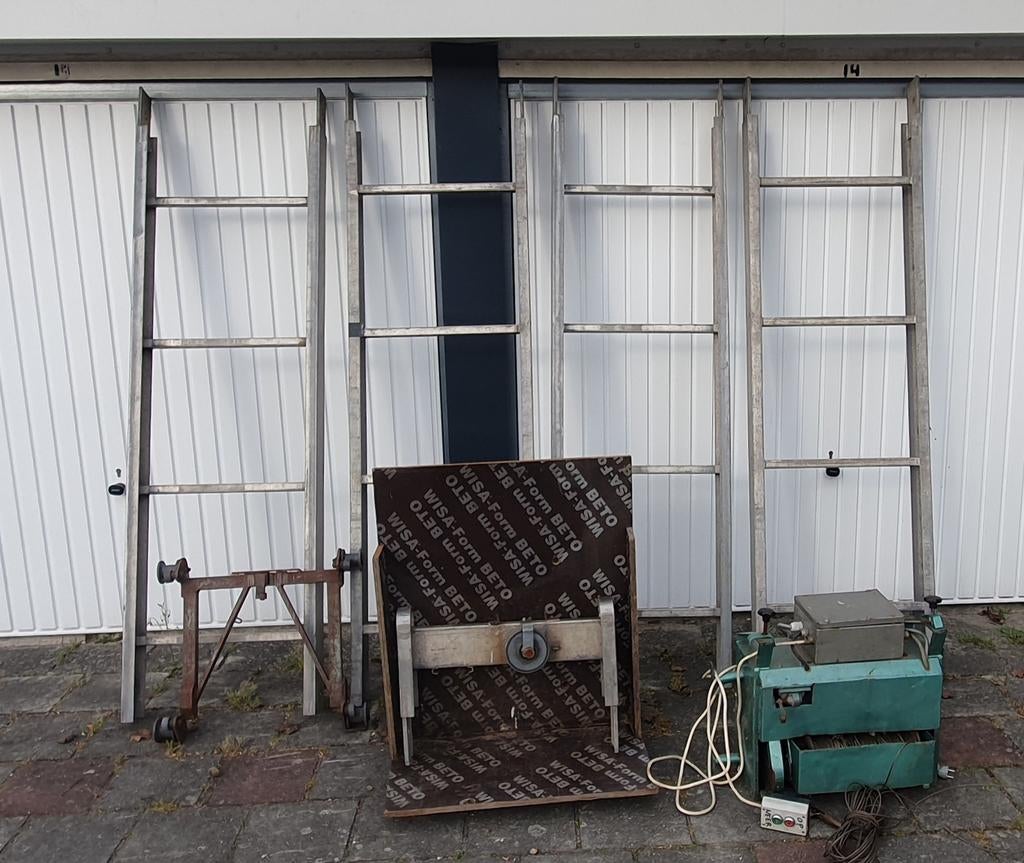 Pannenlift 13 meter met knik - Functioneert perfect!, Ophalen of Verzenden
