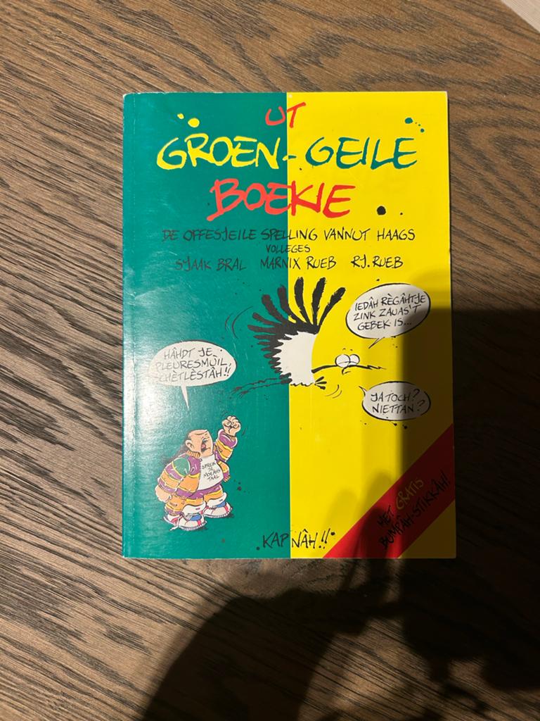 M. Rueb - Ut groen-geile boekie, Ophalen, Zo goed als nieuw, M. Rueb; S. Bral; R.J. Rueb