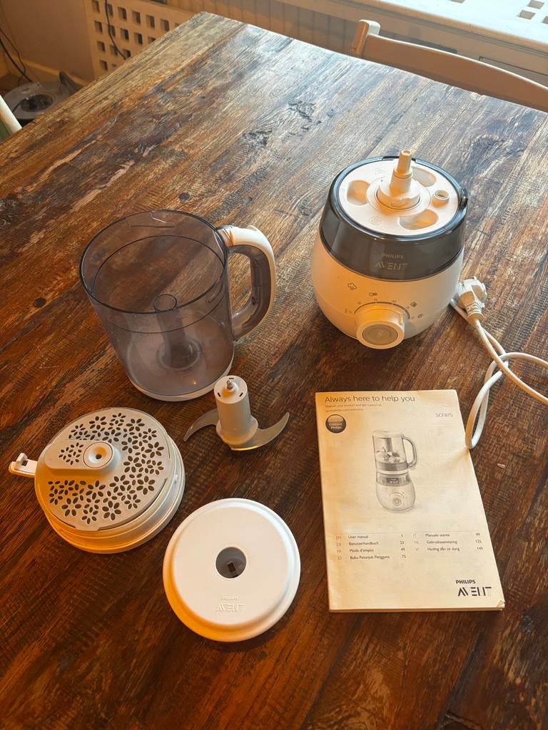 Philips Avent babyvoeding stomer blender, Ophalen of Verzenden, Zo goed als nieuw, Overige typen