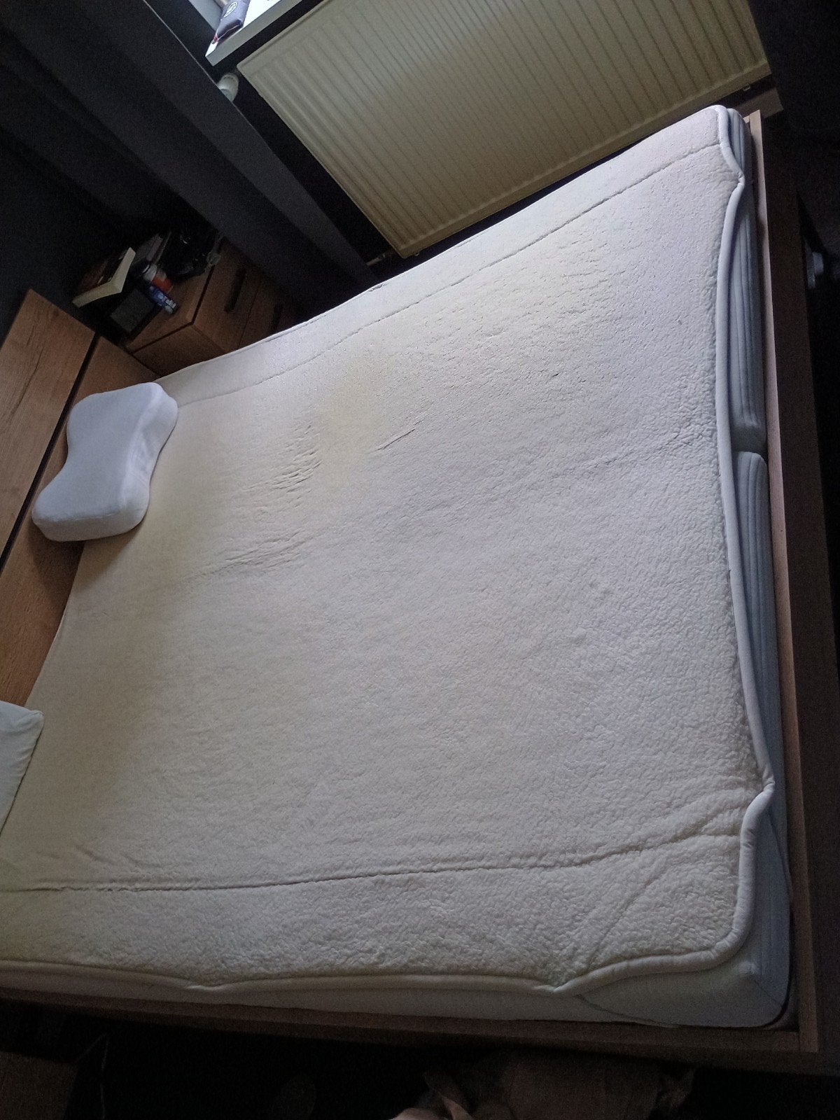 Slaappunt onderdeken/matras oplegger 180 x 200, Ophalen, Gebruikt, Tweepersoons, Matras