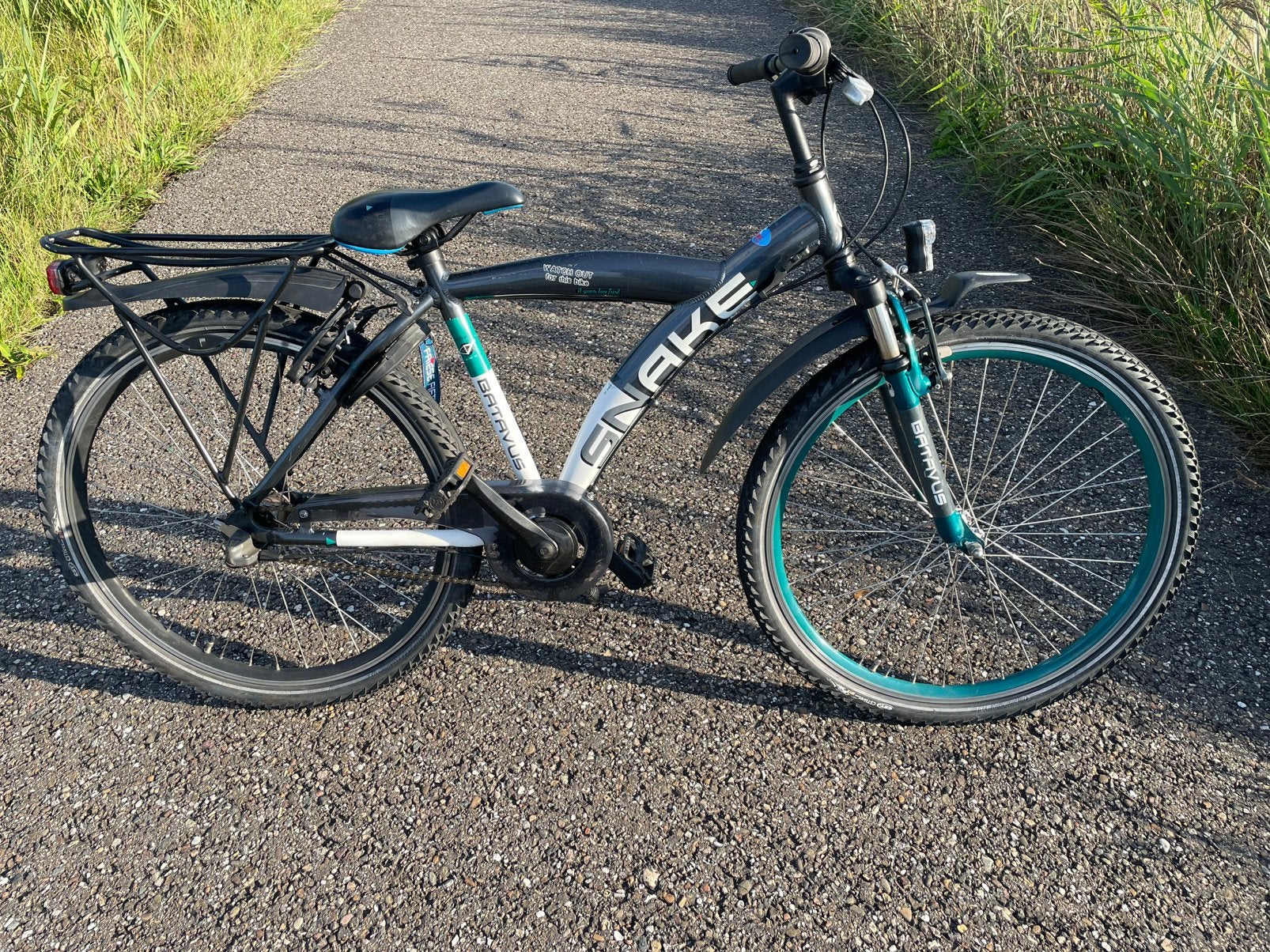 BATAVUS SNAKE 26 inch 3V jongensfiets fiets rijklaar, Gebruikt, Velgrem, Handrem, Ophalen