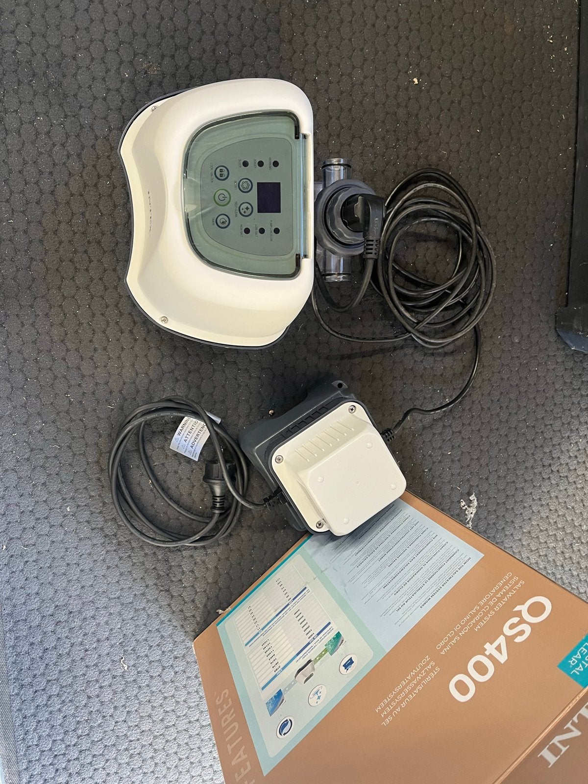 Intex Krystal Clear QS400 Zoutwatersysteem, Ophalen of Verzenden, Zo goed als nieuw, Overige typen