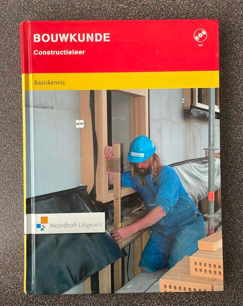 Bouwkunde, constructieleer, basiskennis, Boeken, Ophalen of Verzenden, Beta, Zo goed als nieuw, HBO