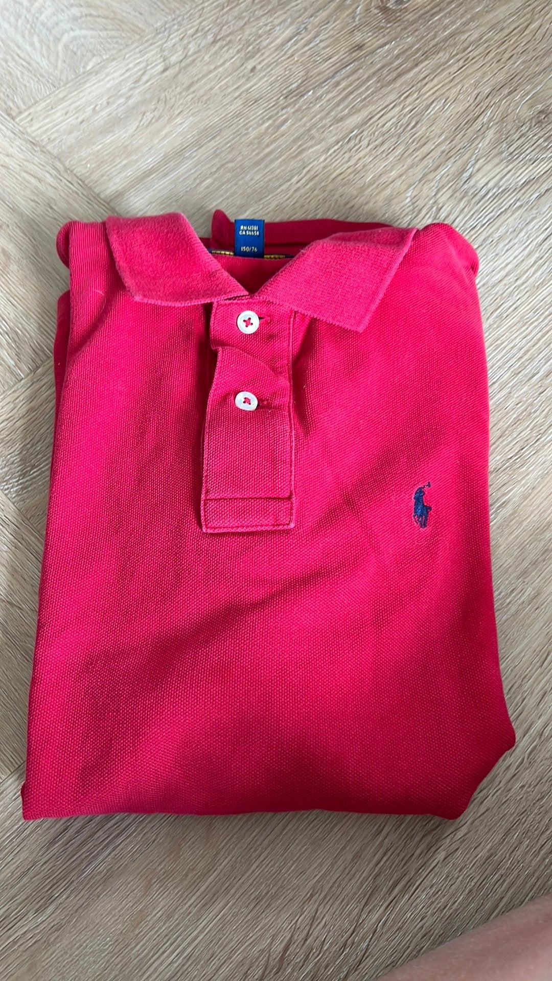 Ralph lauren polo rood, Kleding | Heren, Polo's, Ophalen of Verzenden, Zo goed als nieuw, Rood