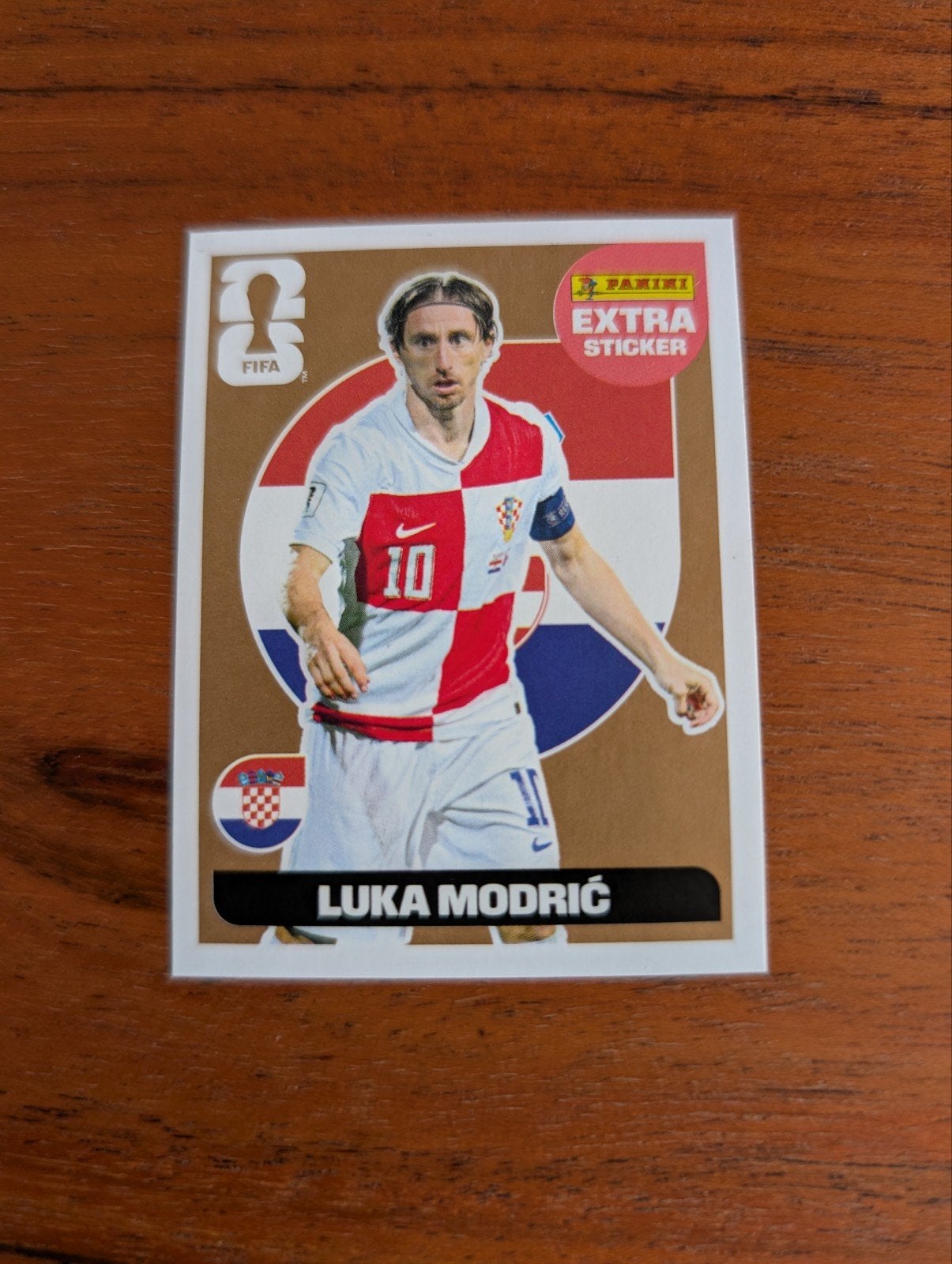 Panini FIFA World Cup 2026 - extra sticker Luka Modric, Ophalen of Verzenden, Zo goed als nieuw, Sticker