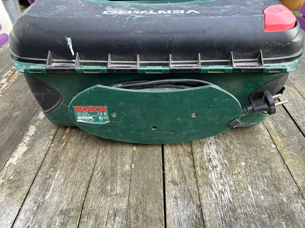 Bosch Ventaro schuurmachine en stofzuiger, Ophalen of Verzenden, Gebruikt, 1200 watt of meer, Vlakschuurmachine