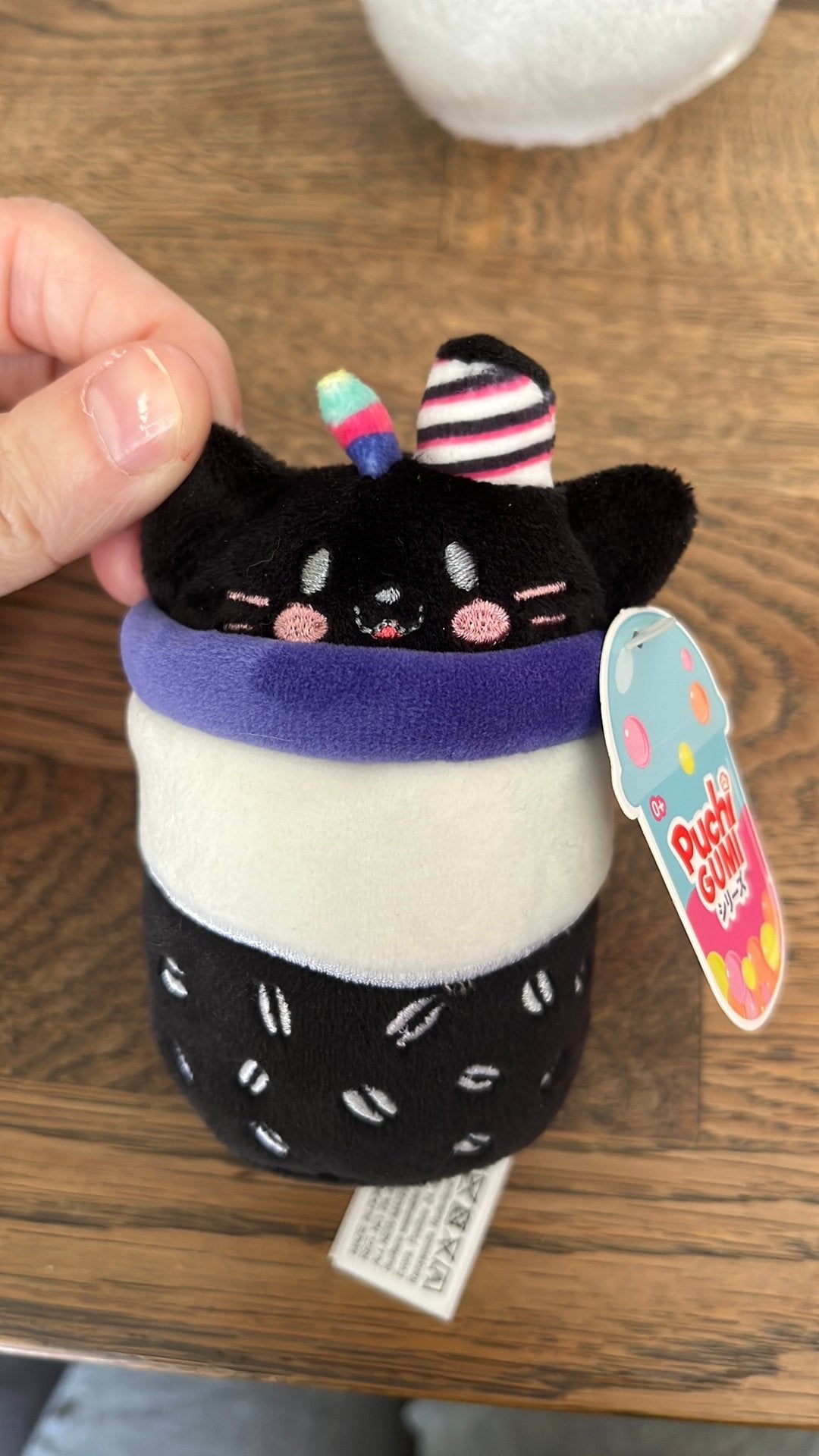 Boba tea knuffeltje, Kinderen en Baby's, Speelgoed | Knuffels en Pluche, Ophalen of Verzenden, Zo goed als nieuw, Overige typen