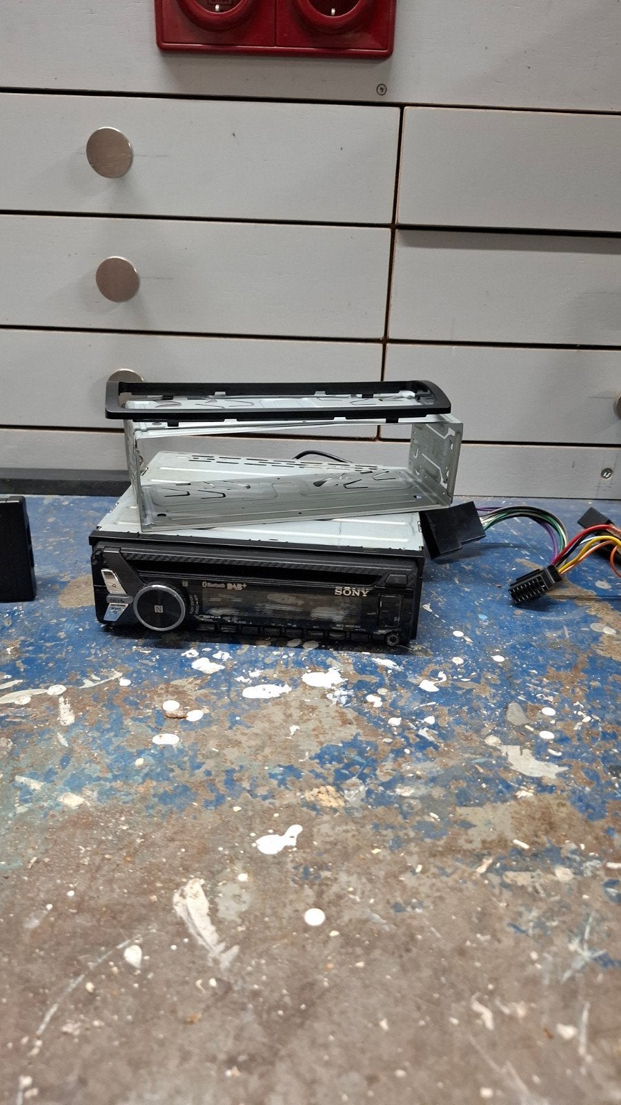 Mazda radio, Auto-onderdelen, Ophalen of Verzenden, Gebruikt, Mazda