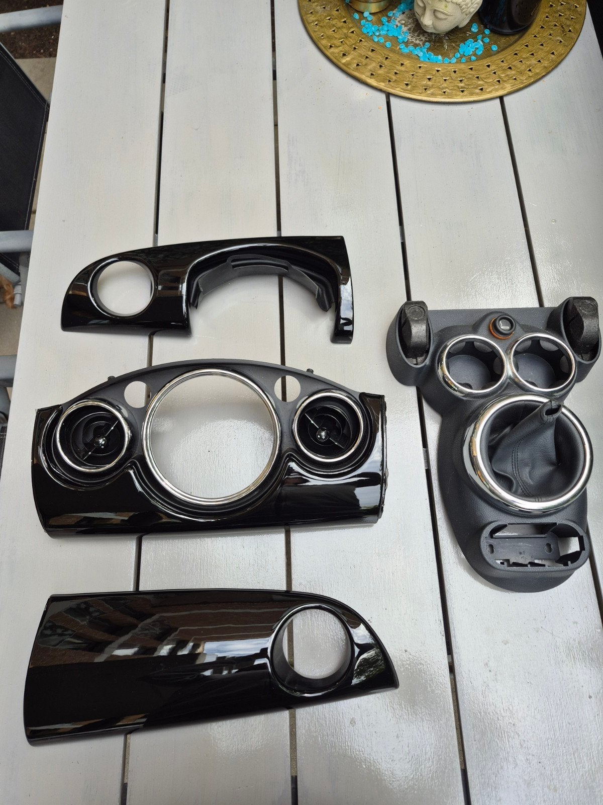 Mini R52 R53 dasboard compleet zwarte kleur excl., Auto-onderdelen, Ophalen of Verzenden, Mini