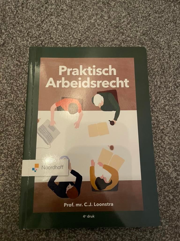 Praktisch arbeidsrecht 4e druk, Boeken, Studieboeken en Cursussen, Ophalen of Verzenden, Nieuw, HBO