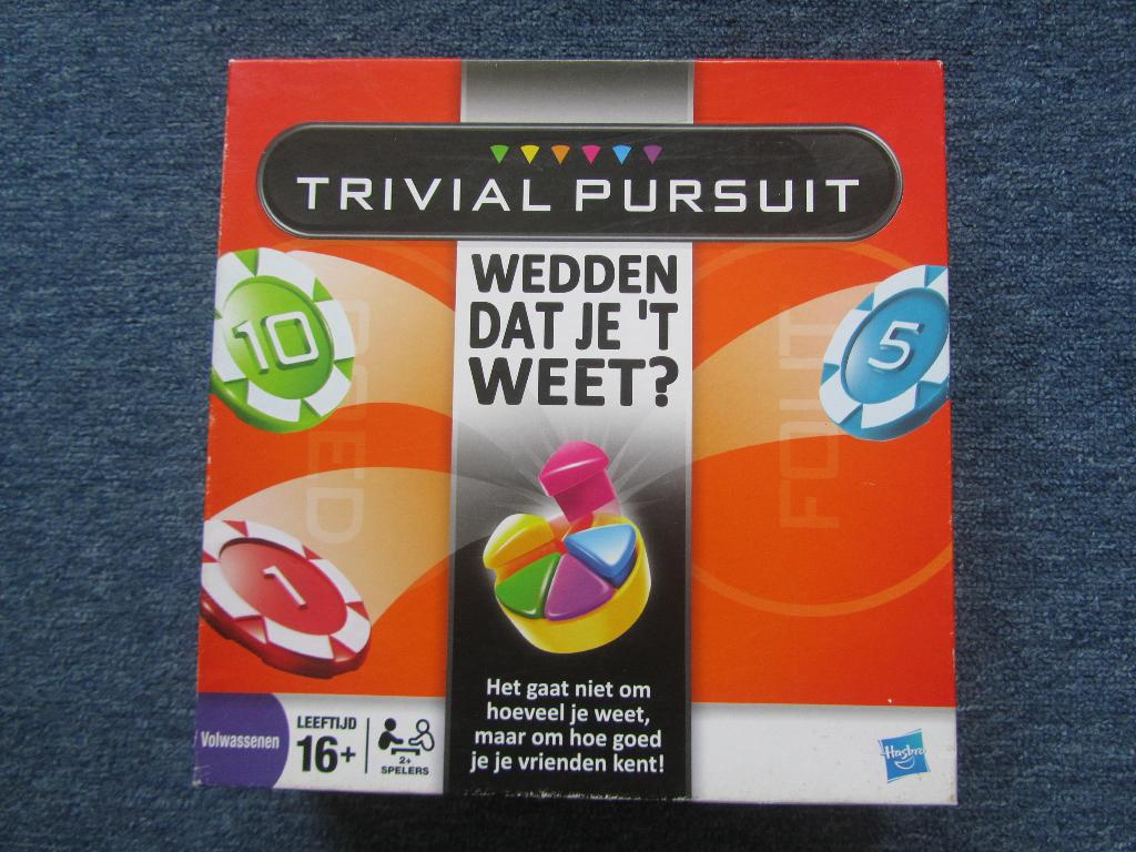 Triviant -Trivial Pursuit  voor 16+, als nieuw, Hobby en Vrije tijd, Gezelschapsspellen | Bordspellen, Vijf spelers of meer, Ophalen of Verzenden