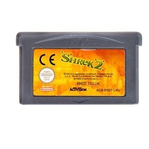 Nintendo Gameboy Advantage: Shrek 2 (losse cassette), Avontuur en Actie, 1 speler, Ophalen of Verzenden, Zo goed als nieuw