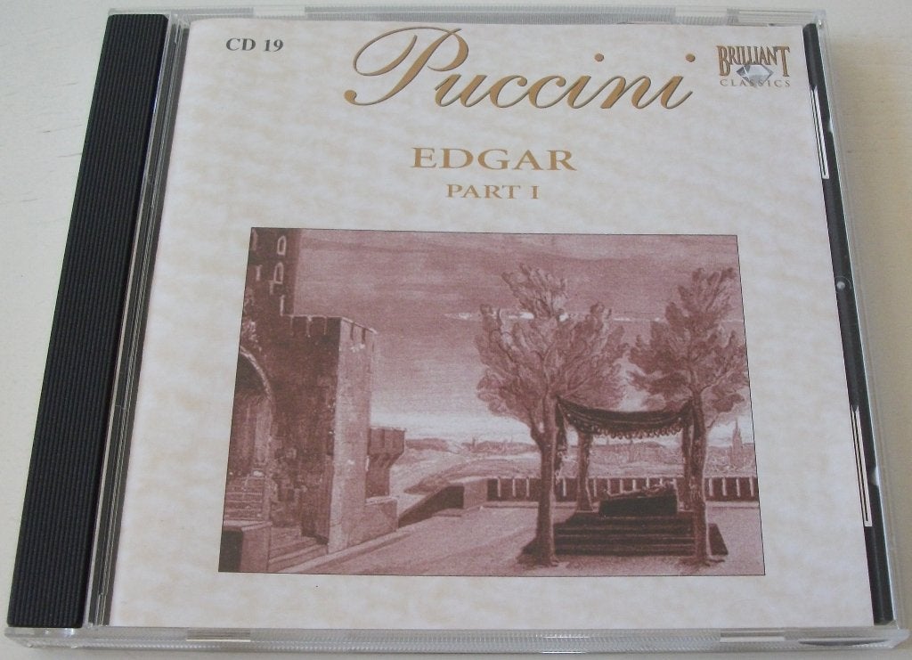 CD *** PUCCINI *** Edgar - Part 1, Opera of Operette, Ophalen of Verzenden, Zo goed als nieuw, Classicisme