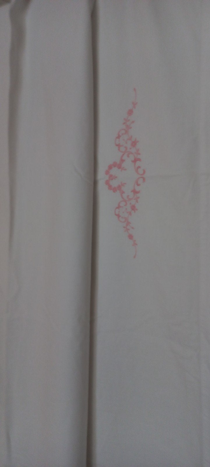 Wit katoenen laken 175x225cm, Huis en Inrichting, Slaapkamer | Beddengoed, Ophalen of Verzenden