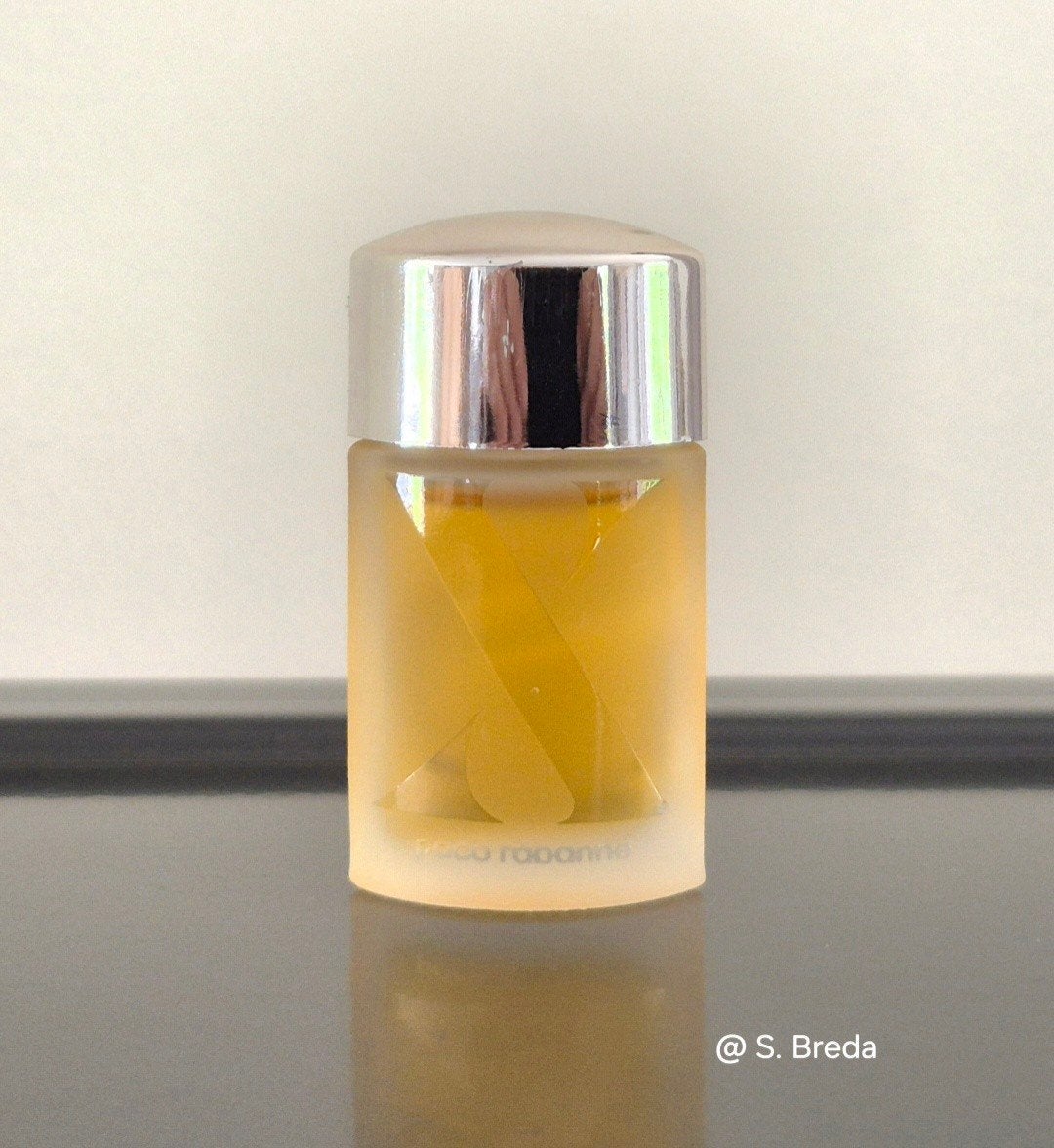 Paco Rabanne - XS pour Elle - discontinued miniatuur, Ophalen of Verzenden, Gebruikt, Miniatuur, Gevuld