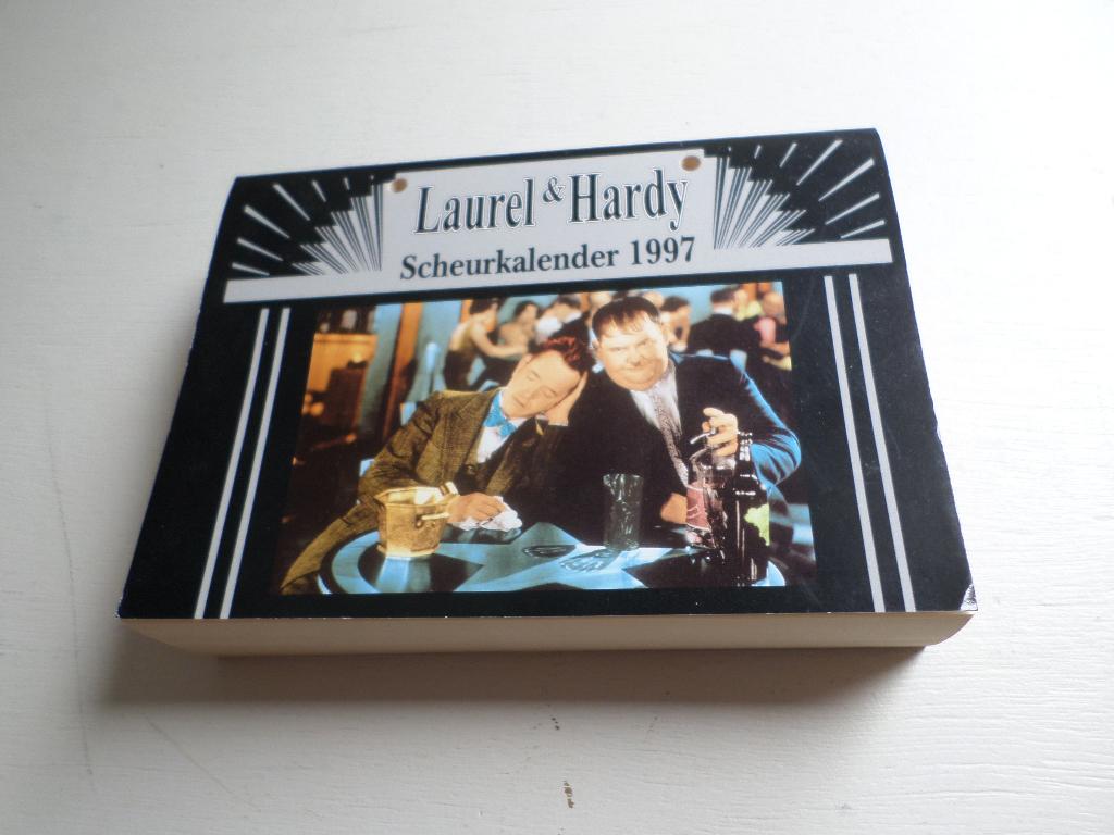 Laurel en Hardy Scheurkalender 1997, Ophalen of Verzenden, Jaarkalender, Zo goed als nieuw