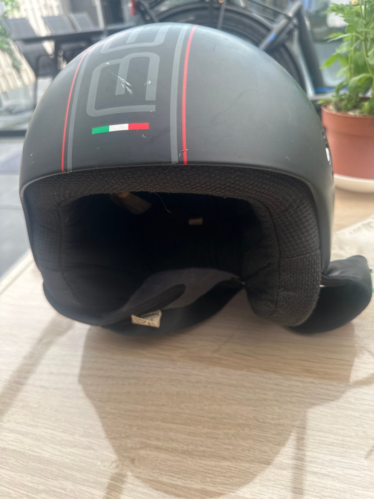 Beon Design Jethelm - Maat XXL - Zwart, Motoren, Heren, Jethelm, XXL, Tweedehands