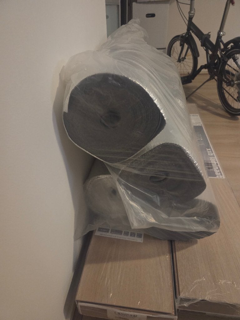 Laminaat en ondervloer, Ophalen, 50 tot 150 cm, Nieuw, 10 m² of meer