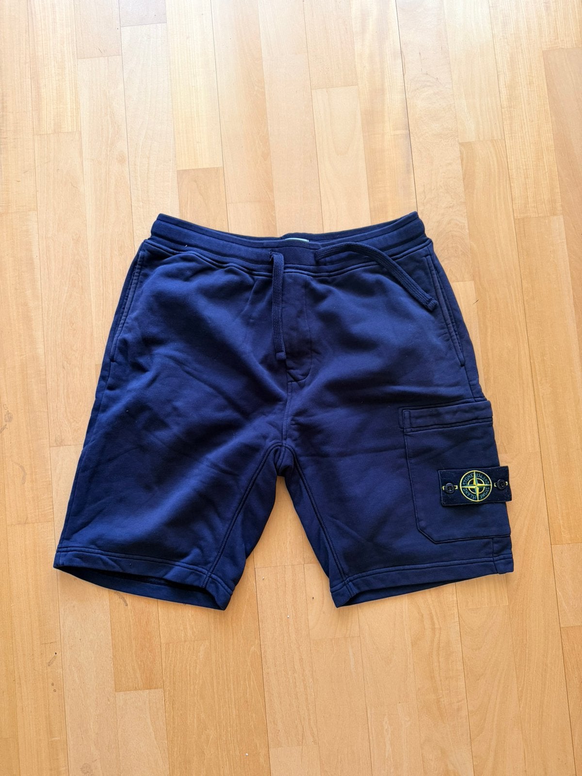 Stone island jogging kort ORIGINEEL, Ophalen of Verzenden, Zo goed als nieuw, Maat 48/50 (M), Blauw