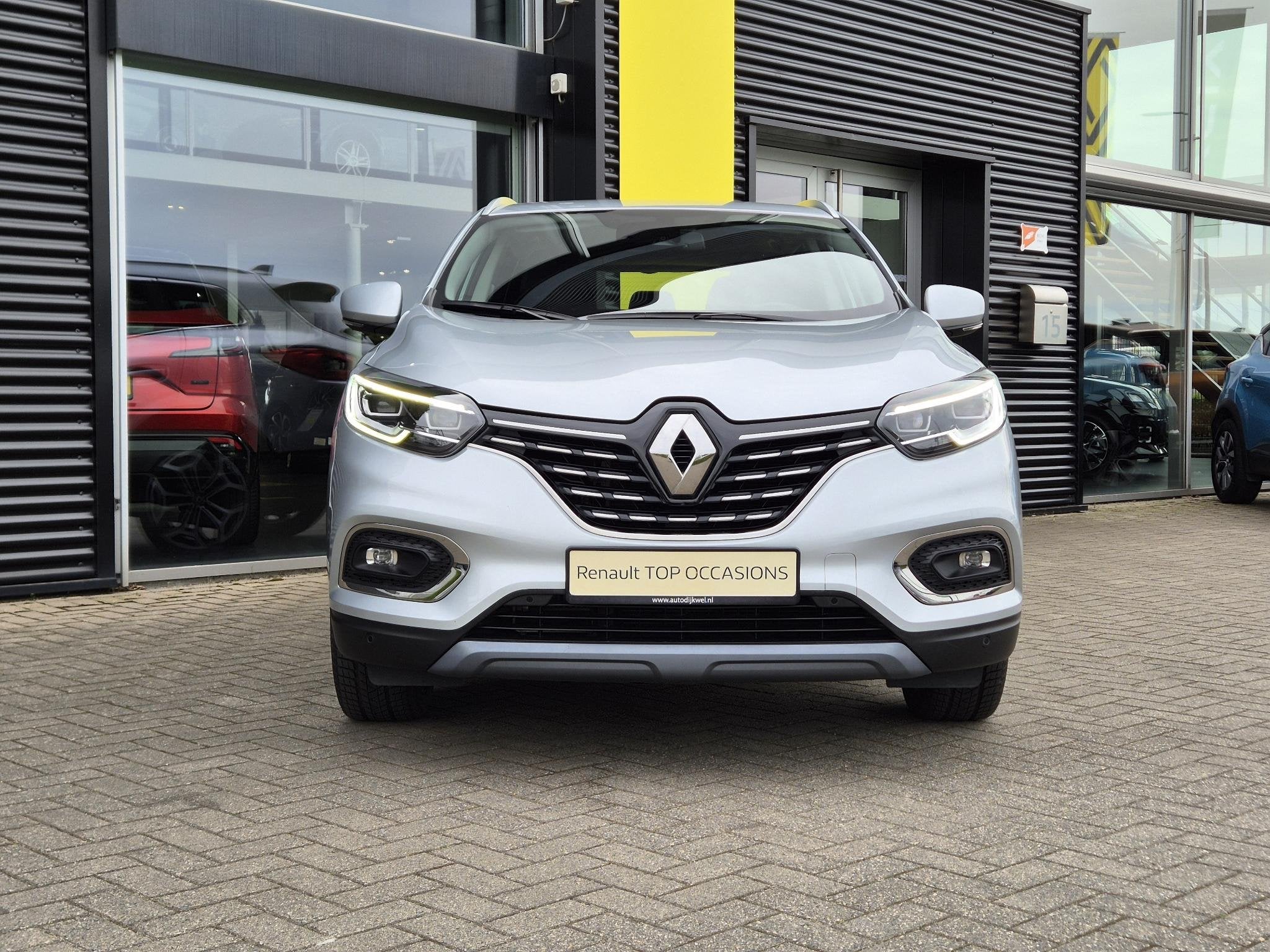 Renault Kadjar 1.3 TCe 140 EDC AUTOMAAT Techno All Season ba, Auto's, Kadjar, Gebruikt, 4 cilinders, Leder en Stof