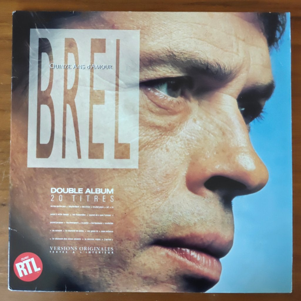 dubbel LP - Jacques Brel – Quinze Ans D'Amour, Ophalen of Verzenden, LP