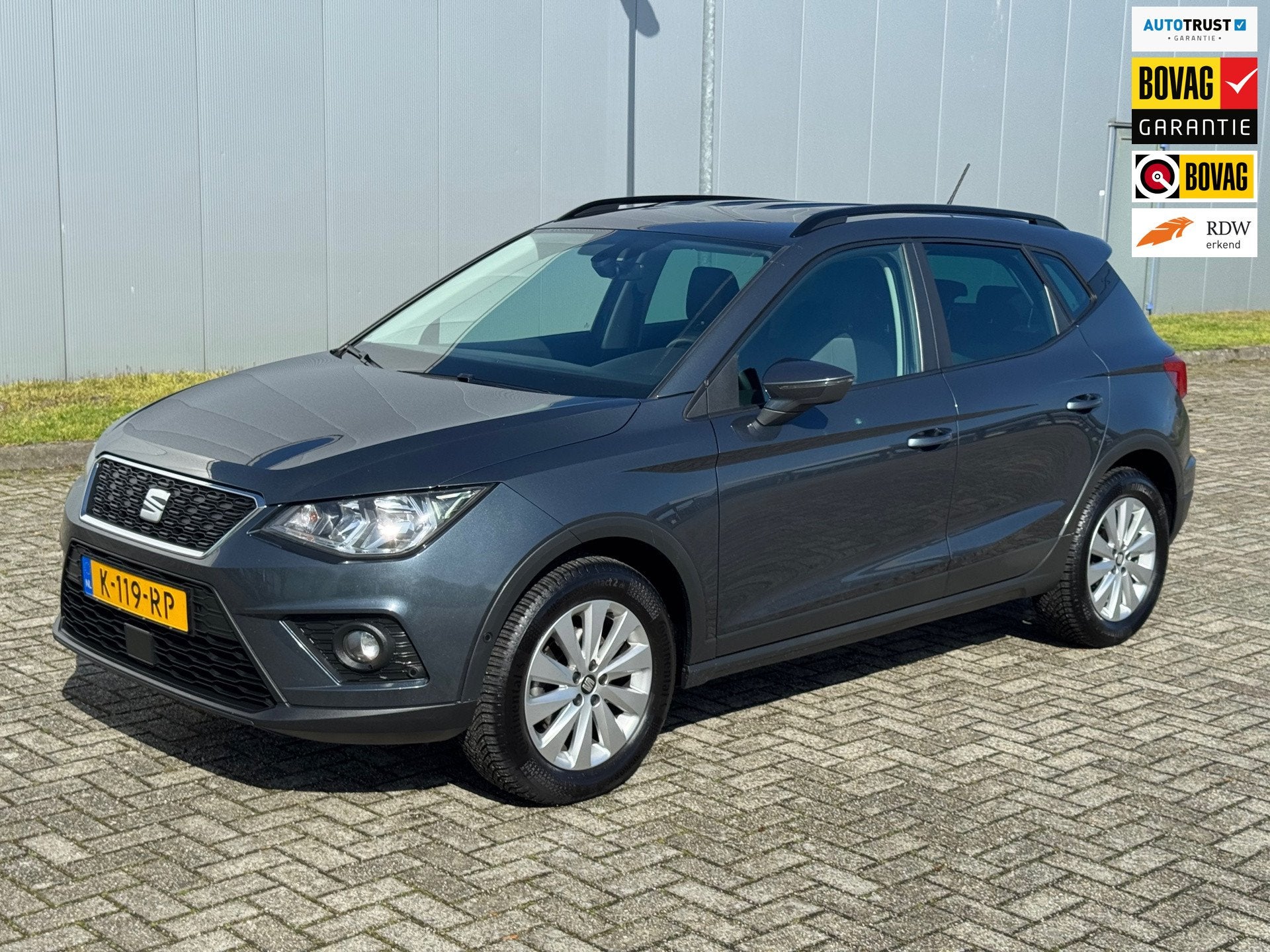 Seat Arona 1.0 TSI Style Business Intense , Climaat control,, Auto's, Gebruikt, 1064 kg, 49 €/maand, Origineel Nederlands