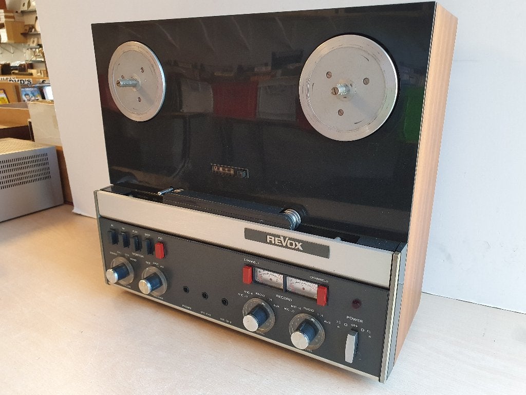 Bandrecorder Revox A77 4-track, Ophalen, Bandrecorder