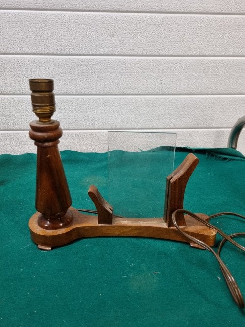 -	Tafellamp fotolijst vintage jaren 50, Ophalen of Verzenden, 'T Olde Gre-j, Info@toldegrej.nl, Endepoelstraat 20f Didam