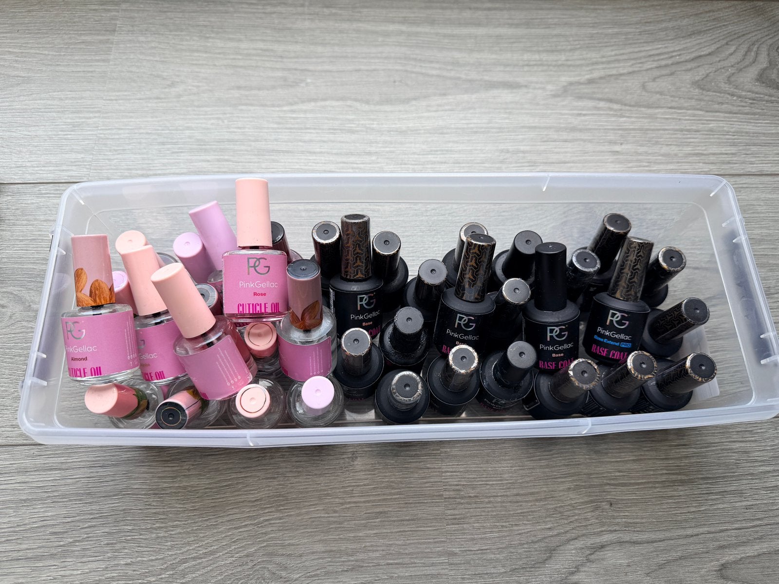 KOOPJE! Pink Gellac restpartij, Ophalen of Verzenden, Gebruikt, Overige kleuren, Handen en Nagels