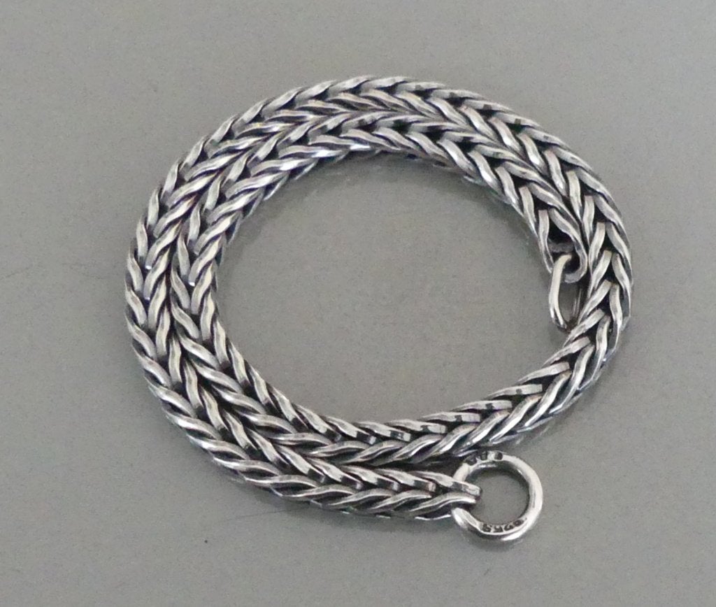 Trollbeads ZILVEREN ARMBAND 17 cm, Gebruikt, -, Verzenden, -
