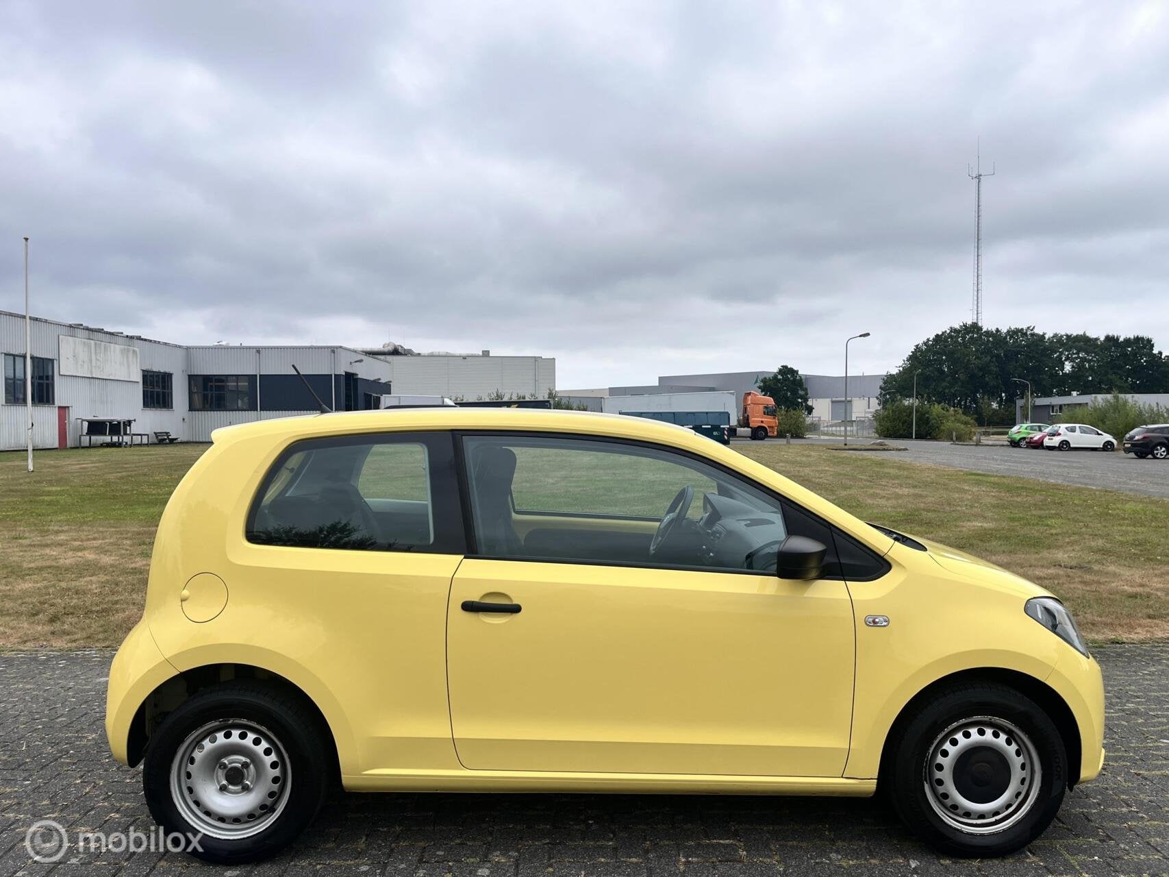 Seat Mii 1.0 Style Chic / Airco / APK /, Auto's, Voorwielaandrijving, Euro 5, Stof, Gebruikt