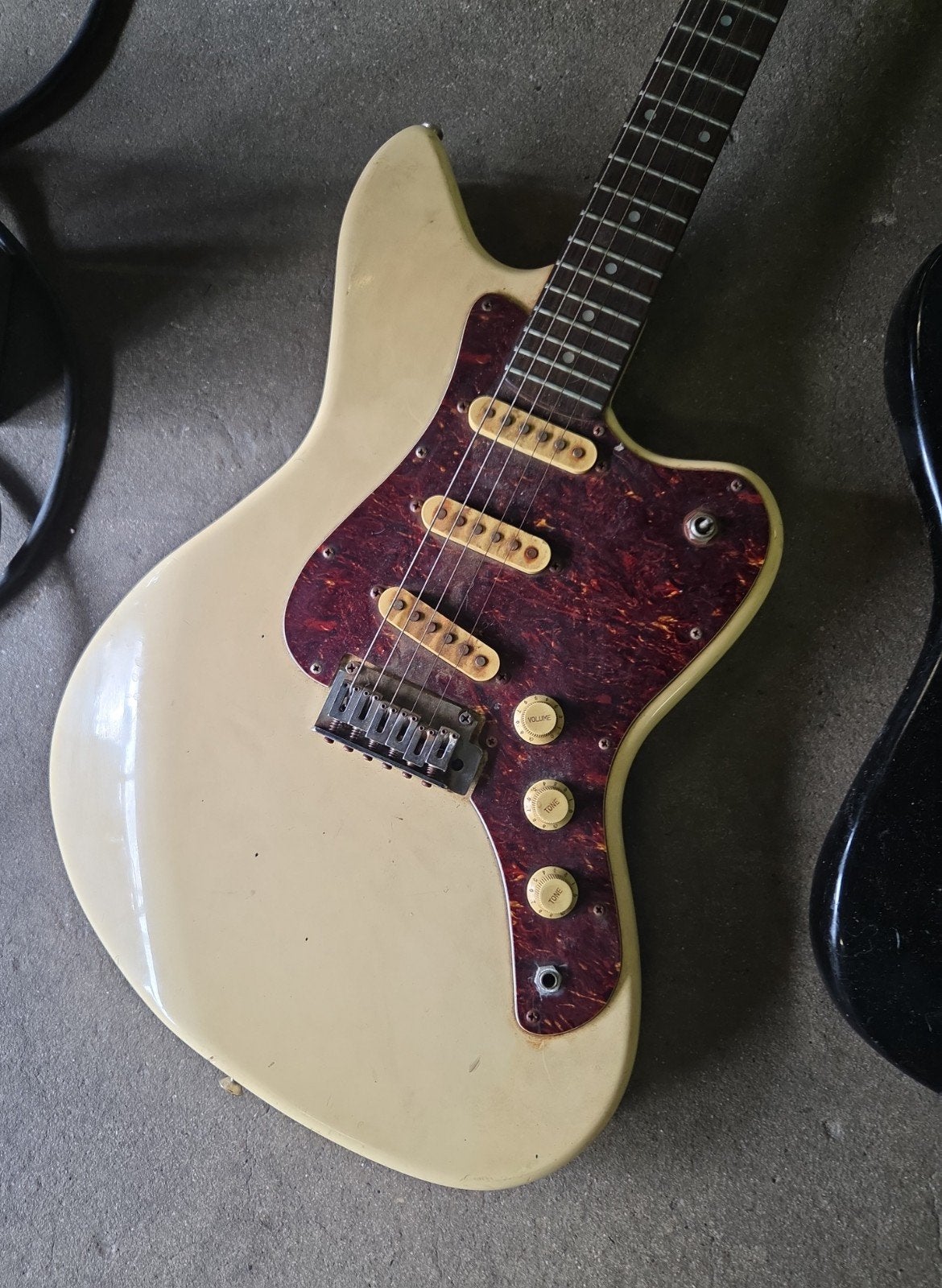 3 vintage elektrische gitaren, Gebruikt, X, Solid body, Ophalen