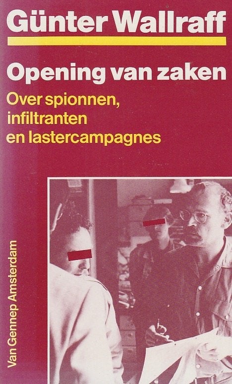 Opening van zaken.Verslaggever van Bild.t Gewone kapitalisme, Maatschappij en Samenleving, Ophalen of Verzenden, Zo goed als nieuw