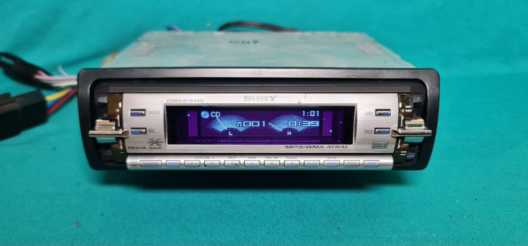 Sony cdx-ra650 cd receiver, Ophalen of Verzenden, Zo goed als nieuw